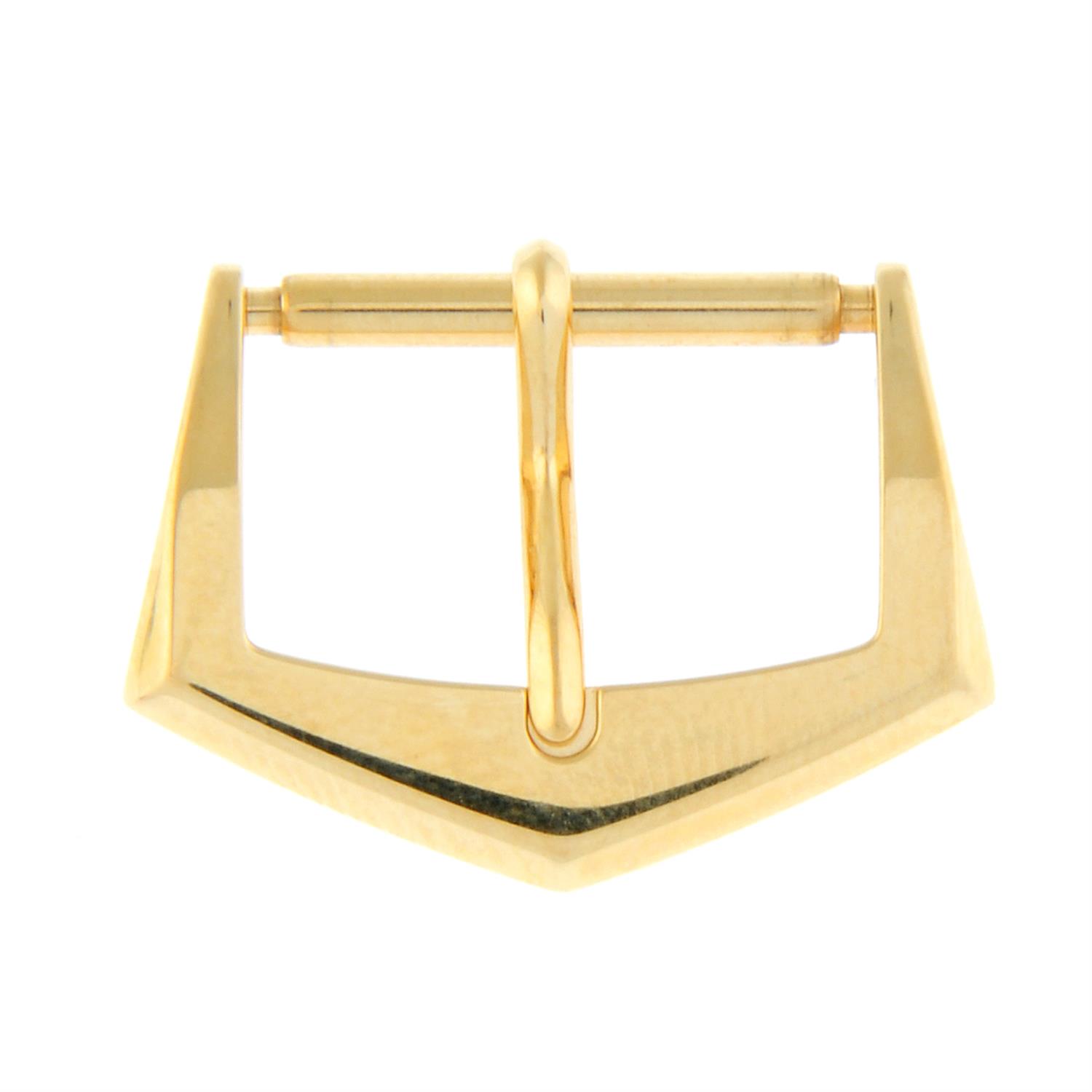 Patek Philippe - an 18ct yellow gold pin buckle.