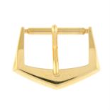 Patek Philippe - an 18ct yellow gold pin buckle.