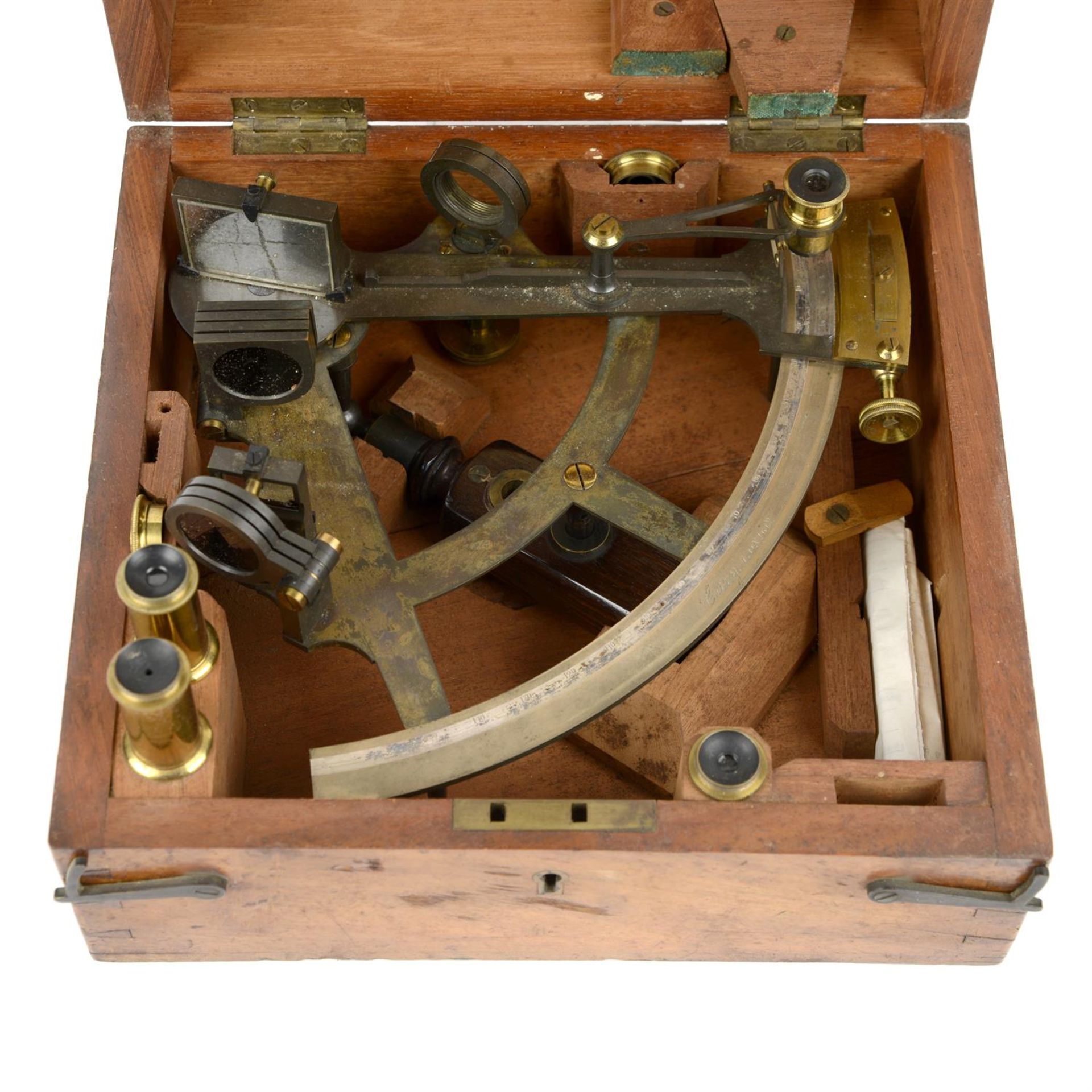 Henry Porter, Cary London cased sextant - Bild 2 aus 6