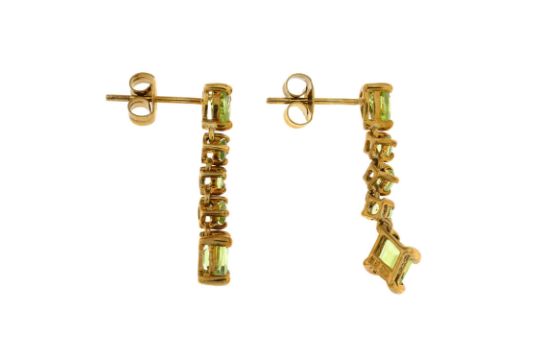 Peridot drop earrings - Bild 2 aus 2