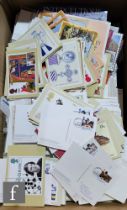 A collection of Queen Elizabeth II Royal Mail Great Britain PHQ postcards. (qty)