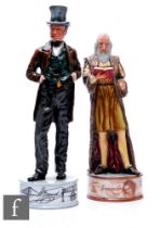 Two Royal Doulton Prestige Pioneers Collection figures, to include Leonardo Da Vinci HN 4939, No.