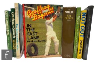 Boycott, Geoffrey - 'In the Fast Lane, West Indies Tour, 1981', published by Arthur Barker Ltd.,