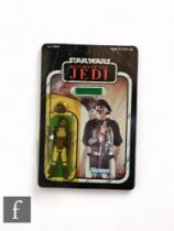 A Kenner Star Wars Return of the Jedi Lando Calrissian in Skiff Guard Disguise 3 3/4 inch action