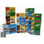 A collection of Lledo Vanguards diecast models, all police and commercial vehicles, to include a