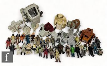 A collection of Kenner Star Wars 3 3/4 inch action figures to include Lando Calrissian General