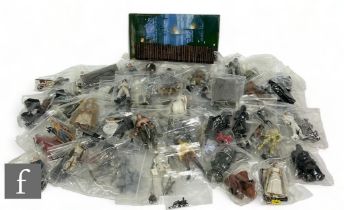 A collection of Hasbro Star Wars 3 3/4 inch action figures, mostly Power of the Force 2, unboxed. (