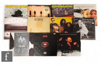 1990s Rock - A collection of 12 inch singles and LPs, artists to include Soundgarden, Faith No More,