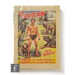 A Tarzan Et La Belle Esclave (Tarzan And The Slave Girl) 1953 Belgian film poster, starring Lex