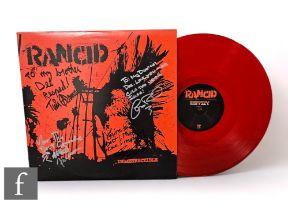 Rancid - A signed Indestructible LP, signed by all four members, Tim Armstrong, Lars Frederiksen,