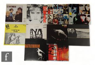 U2 - A collection of LPs and 12 inch singles, to include The Joshua Tree, U26, October, ILPS 9680,