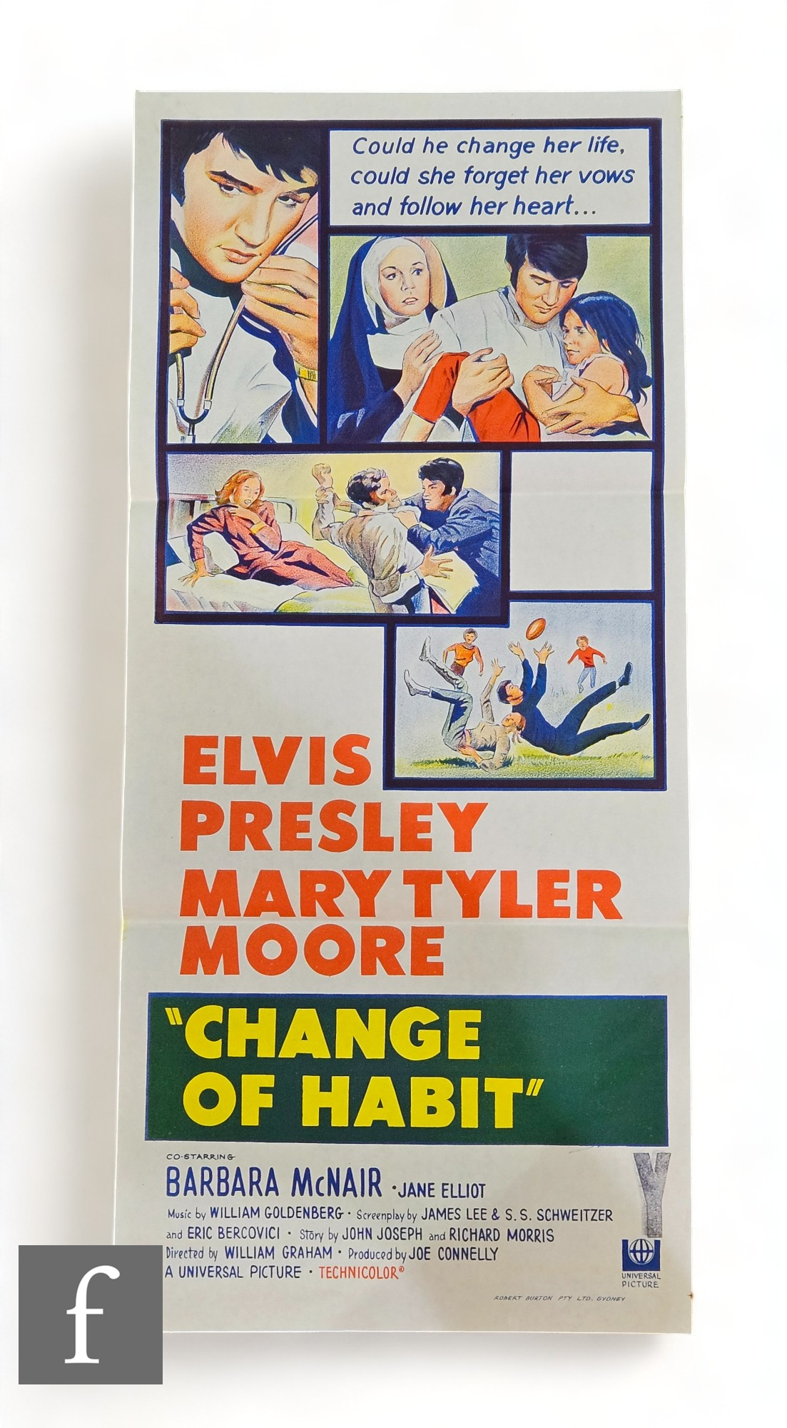 A collection of film posters, all Australian Daybills, comprising Clockwork Orange, Gone With the - Image 4 of 8