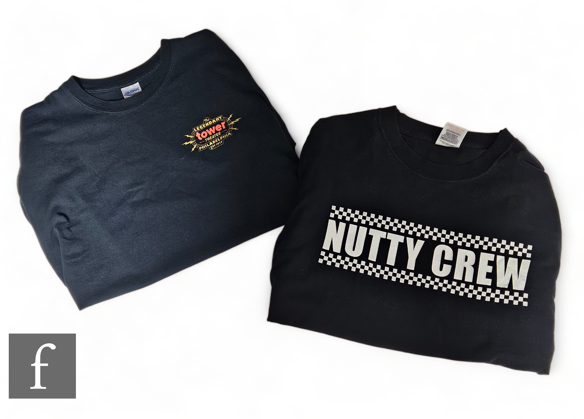 Madness - A crew t shirt, Nutty Crew, labelled XL, together with a Tower Theatre Philadelphia t