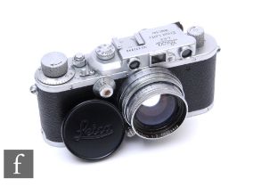 A Leica IIIa, circa 1936-37, serial number 232798, with Summitar 50mm f/2 lens.