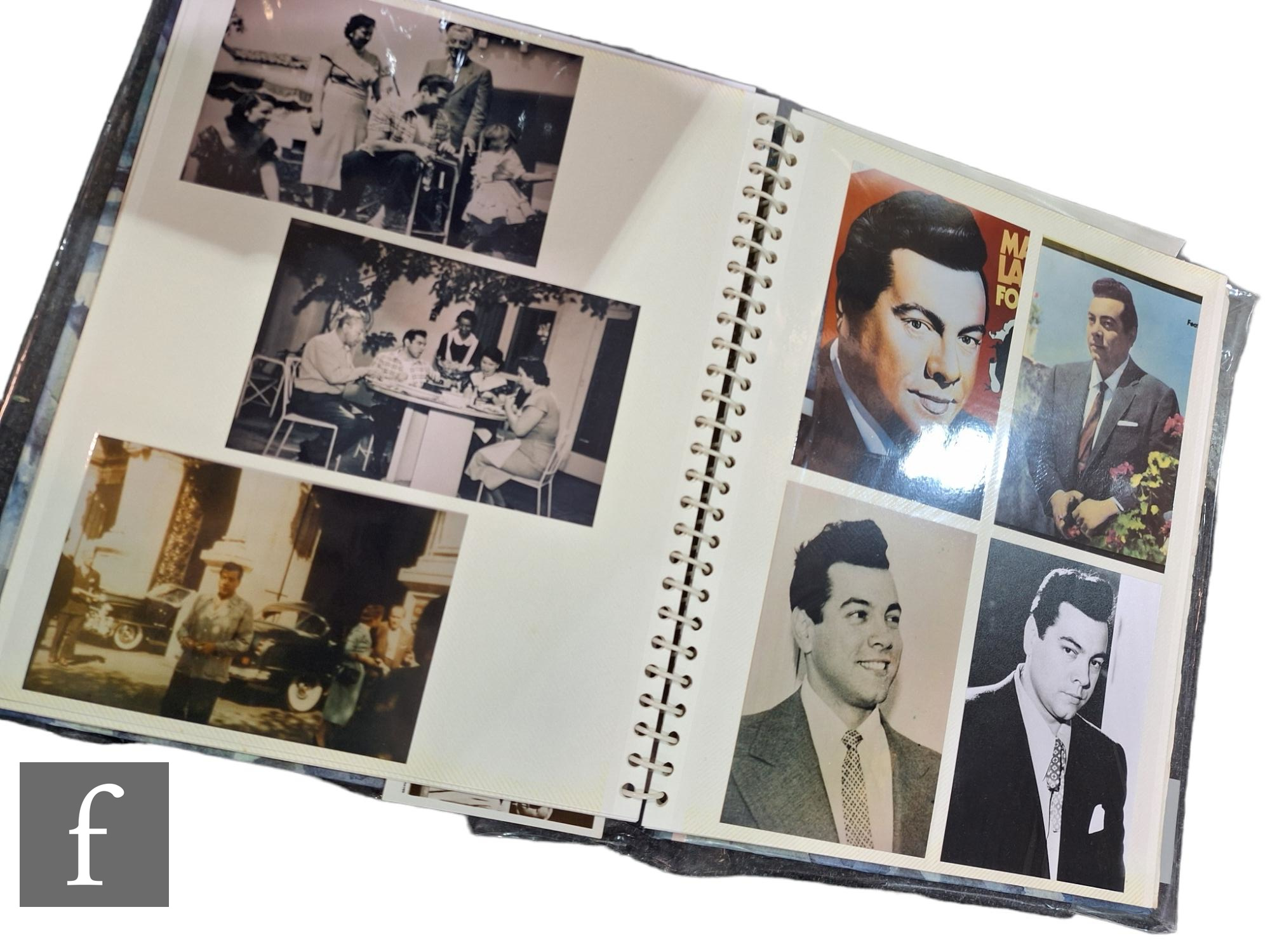 An assorted collection of Mario Lanza memorabilia, to include thirteen photo albums with photos, - Image 4 of 14