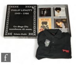 A limited edition Thin Lizzy and Philip Lynott 1949-1986 boxset, numbered 240 of 500 copies,