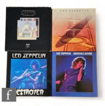 Led Zeppelin - A collection of LP boxsets, to include The Song Remains The Same four LP boxset, R1