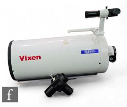 A Japanese Vixen VCZ00L astronomical telescope with attachment, length 60cm. NB - For