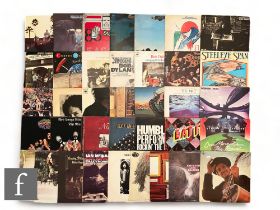 Folk/Blues Rock - A collection of vinyl records, artists include Bob Dylan, Humble Pie, Emerson,