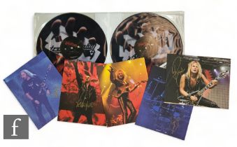 A Judas Priest signed album, British Steel 40th Anniversary Edition, signed to record by Glenn