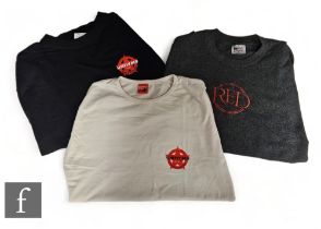 Simply Red - A collection of crew tour t-shirts, all labelled XL. (3) *A Tour Manager's Private