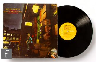 David Bowie - The Rise and Fall Of Ziggy Stardust LP, first UK pressing, RCA (SF 8287), No Mainman