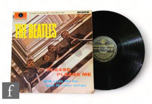 The Beatles - A Please Please Me LP, PMC1202, mono, with Dick James mus.co. credits, black and