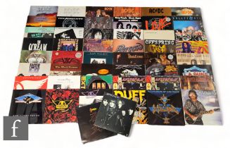 1970s/80s/90s Classic Rock/Hard Rock - A collection of assorted LP, artists to include AC/DC, Deep