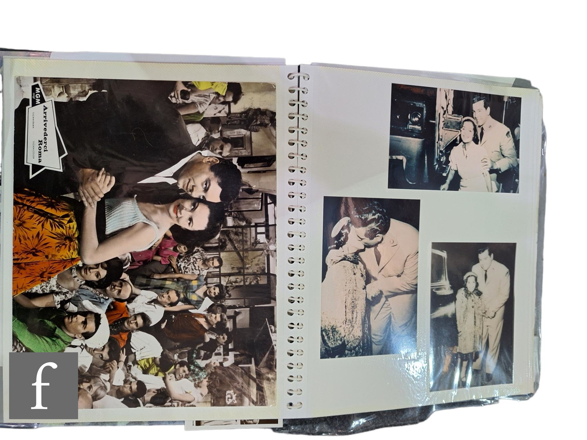 An assorted collection of Mario Lanza memorabilia, to include thirteen photo albums with photos, - Image 3 of 14