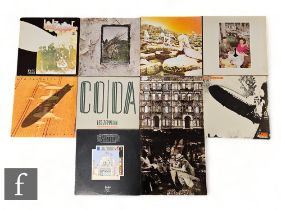 Led Zeppelin - A collection of LPs, to include Led Zeppelin II, K40037, reissue, Led Zeppelin IV,