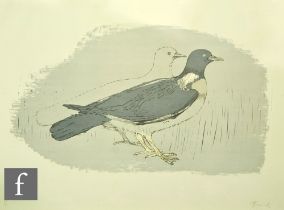 Dame Elisabeth Frink, RA (1930-1993) - 'Wood Pigeons', lithograph, signed in pencil and numbered