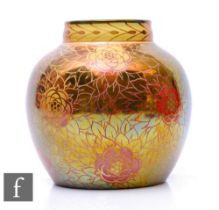 Richard Joyce - Pilkington Royal Lancastrian - A lustre vase circa 1920, of shouldered ovoid form