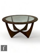 Victor B. Wilkins - G-Plan Furniture - A teak framed circular model 8040 Astro occasional coffee