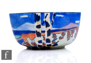 John Butler & Lennie Allen - A.J. Wilkinson - A 1920s bowl of octagonal section in the Tahiti