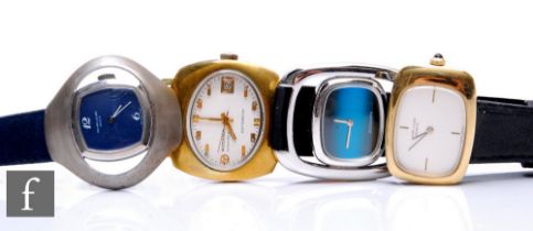 Various - A collection of vintage wristwatches, to include two Farve Leubra examples, the first with