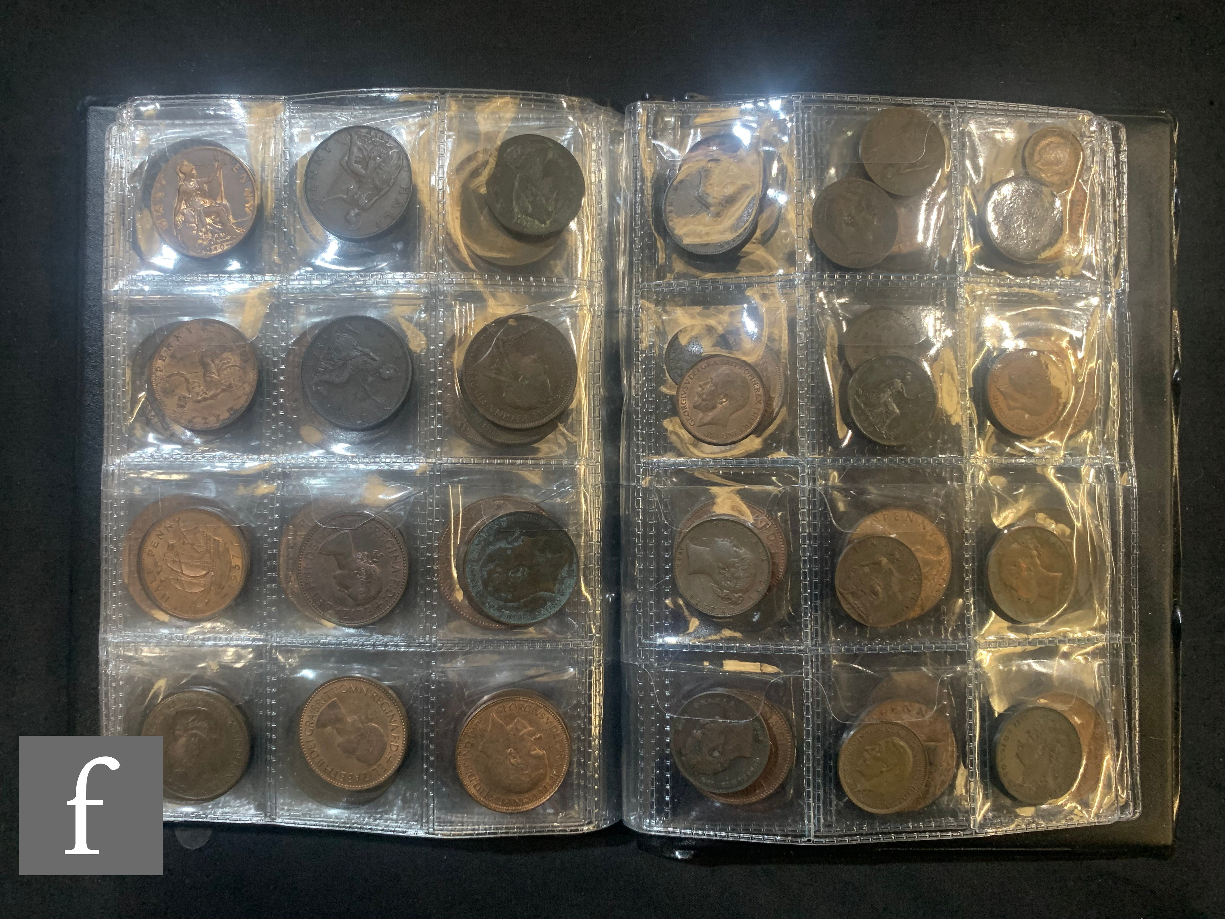 George III to George V - Various half crowns, florins, shillings, sixpences and copper coinage in - Image 16 of 17