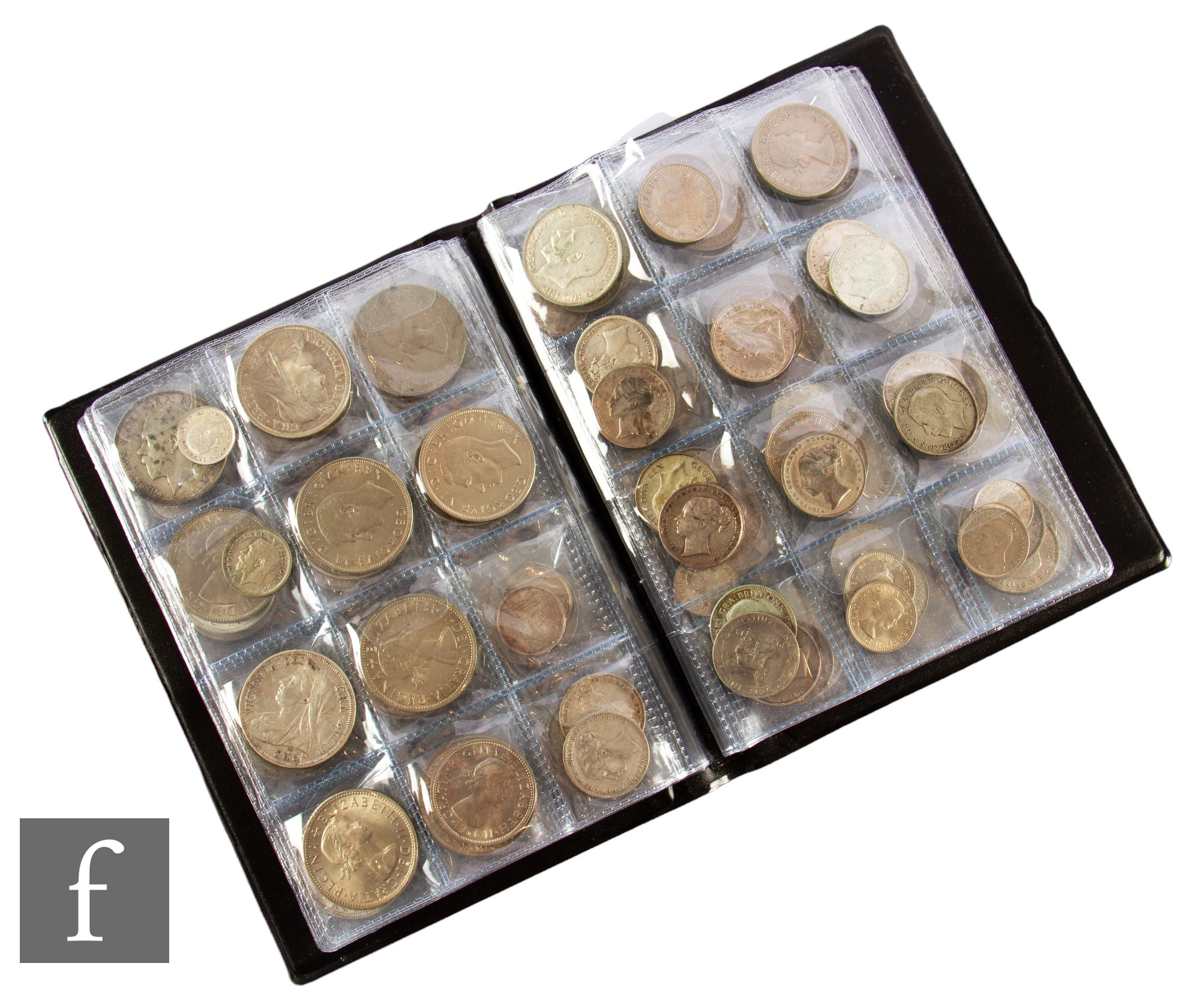 Victoria to Elizabeth II - Various half crowns, shillings and sixpences, some nickel and brass - Image 2 of 8