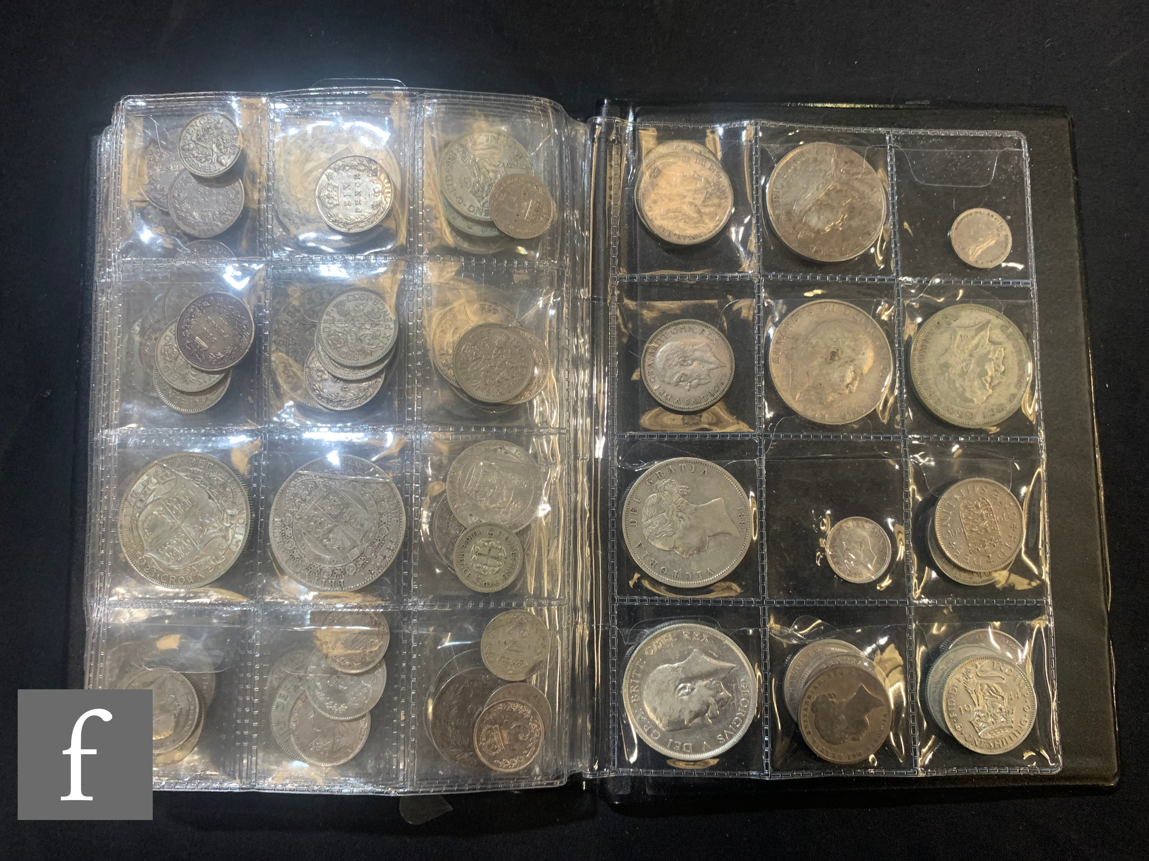 Victoria to Elizabeth II - Various half crowns, shillings and sixpences, some nickel and brass - Image 8 of 8