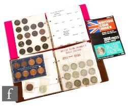 Victoria to George VI - Various half crowns, florins, shillings and sixpences, also brass, copper
