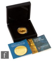 Elizabeth II - A 2020 22ct gold double proof sovereign to commemorate the Dunkirk 80th Anniversary,
