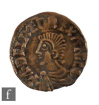 Aethelred II (978-1016) - A long cross penny, Godeman Mo Pint, with old Seaby packet.