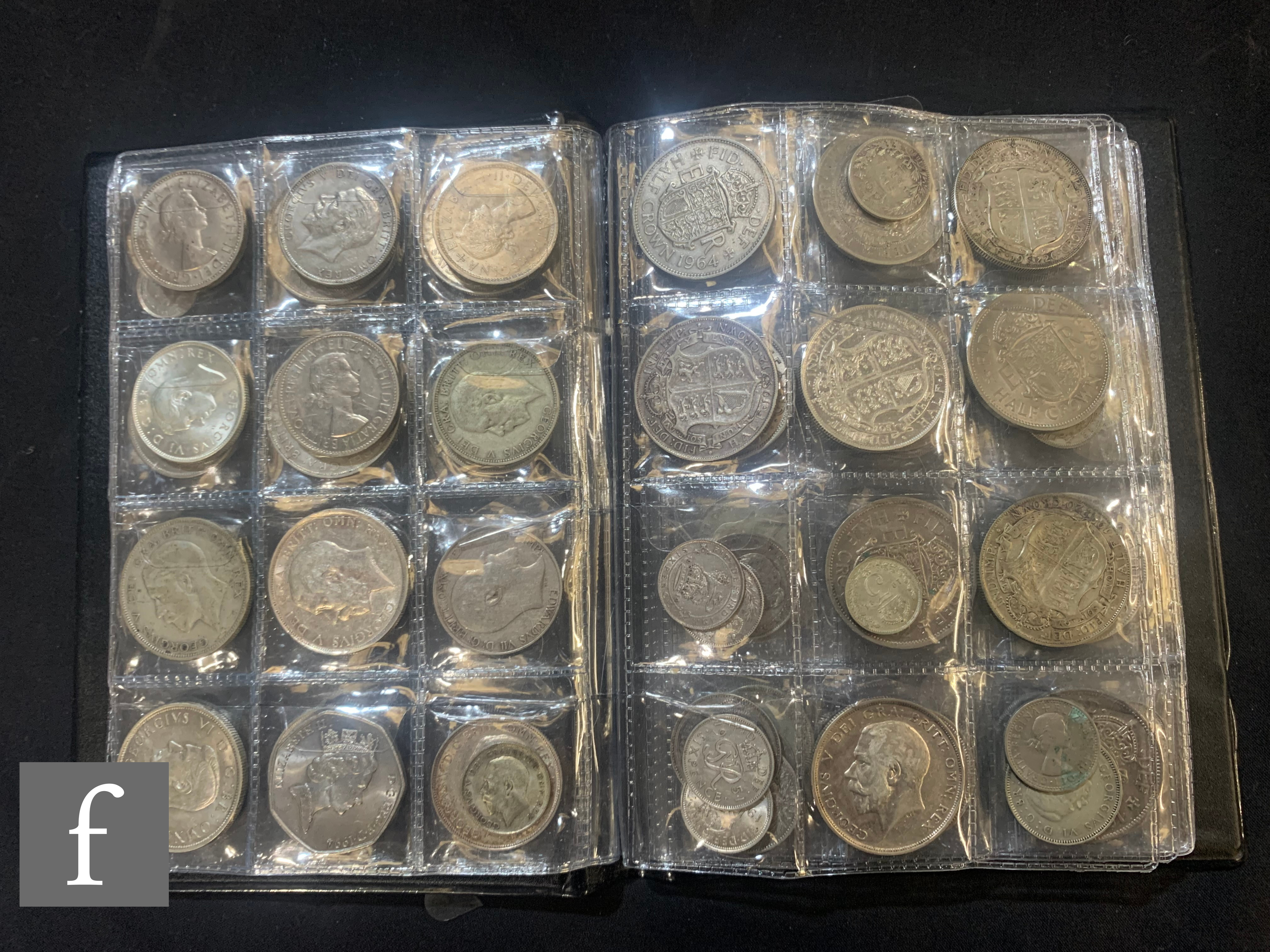 Victoria to Elizabeth II - Various half crowns, shillings and sixpences, some nickel and brass - Image 5 of 8