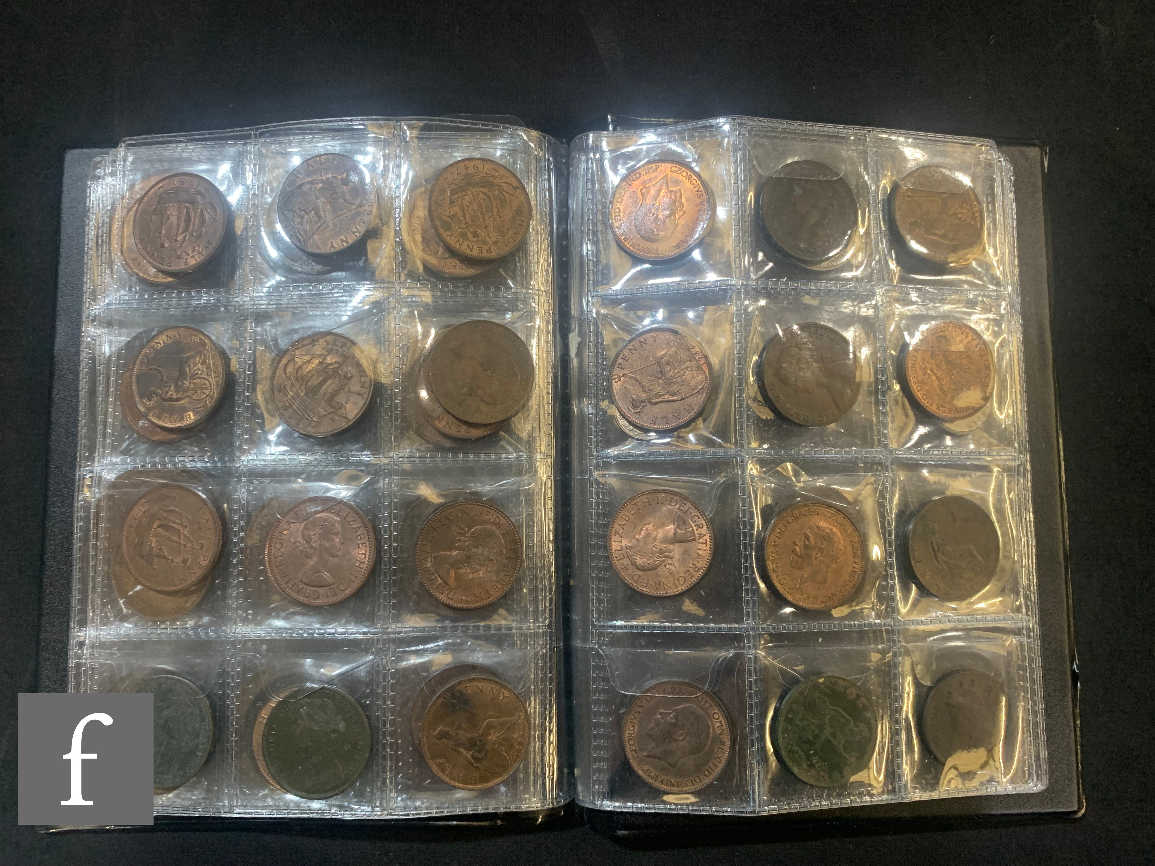 George III to George V - Various half crowns, florins, shillings, sixpences and copper coinage in - Image 5 of 17