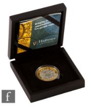 Elizabeth II - A 2020 22ct gold double proof sovereign to commemorate the VE Day 75th Anniversary,