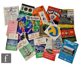 Two later copies of 1966 World Cup programmes and other early 1960s International programmes, also