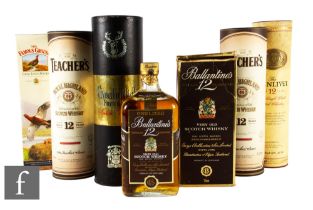 A collection of single and blended malt whiskies, to include Royal Highland, 12 years aged, in tube,