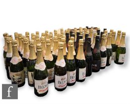 A collection of sixty five bottles of Belnoir sparkling perry. (65)