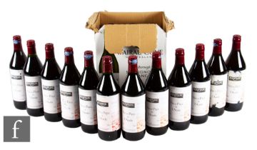 Eighteen bottles of Vin de Pays de l' Aude, France, red. (18)