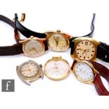 Six assorted watches to include two boxed Rotary, three further wrist watches and a Ingersoll pocket