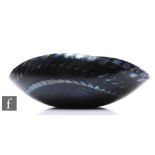 A large 20th Century Italian Art glass bowl, the circular body with pulled sides, decorated with a